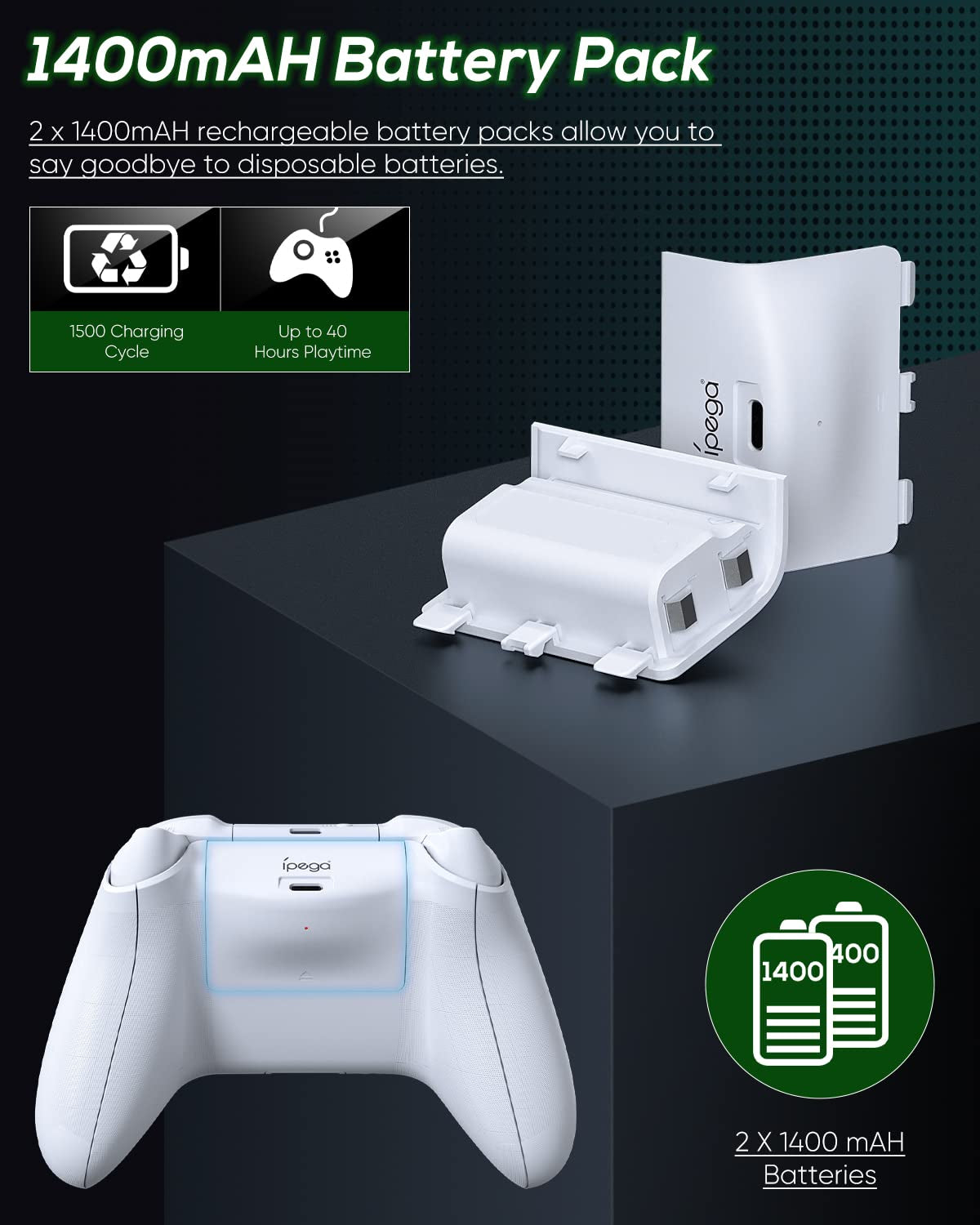 RGB Cooling Charger Dock for Xbox Series