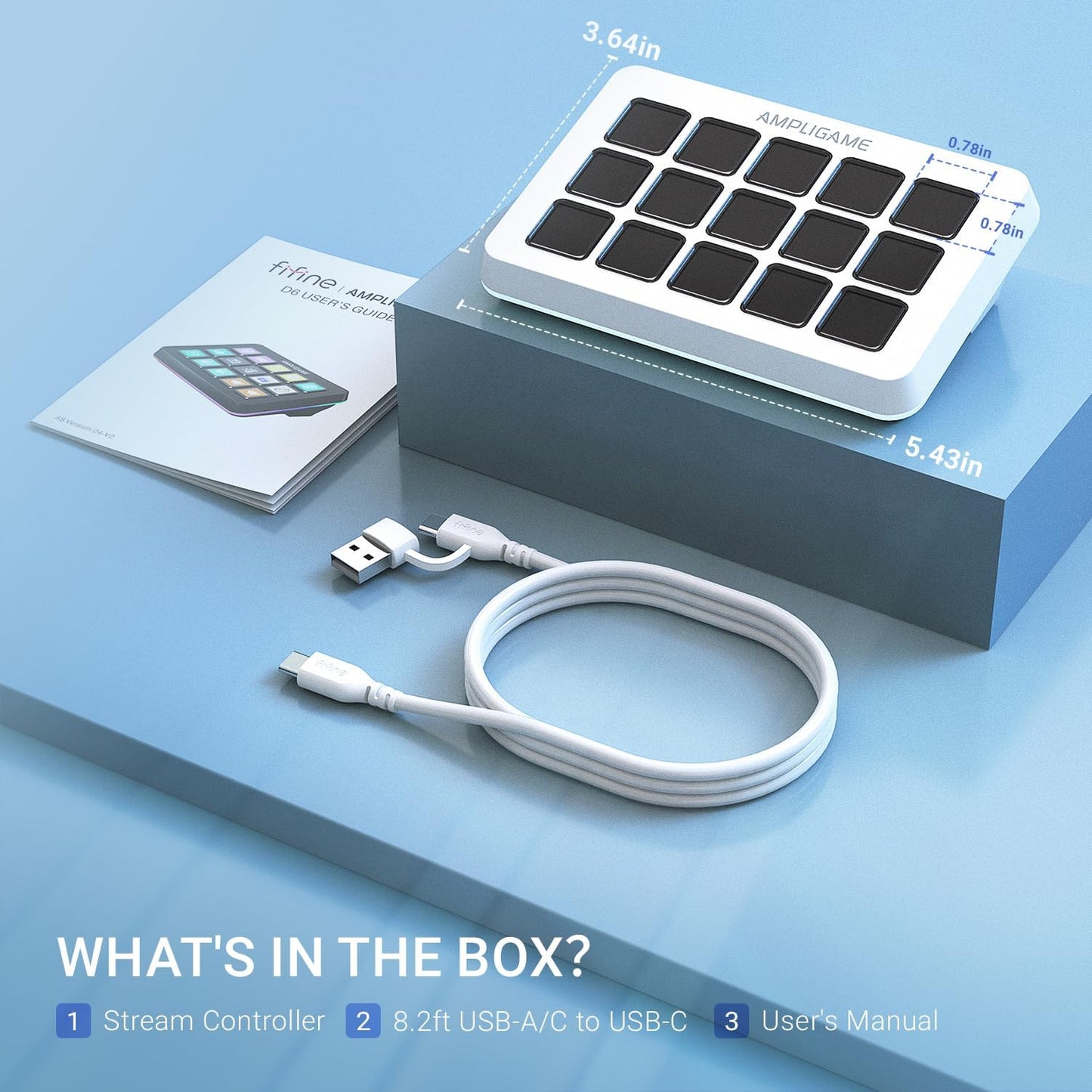 D6W Streaming Keyboard & Controller