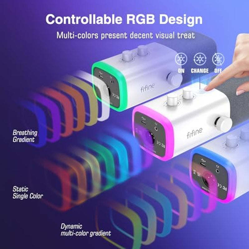 Premium Dual USB/XLR Gaming Microphone